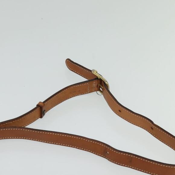 CELINE Macadam Canvas Shoulder Bag Pvc Beige Gold - Picture 8 of 12